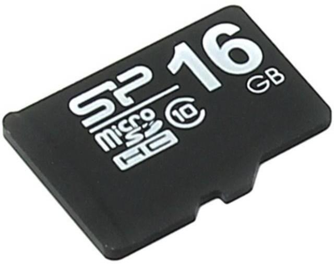 Silicon Power microSDHC 16GB Cl10 kártya adapterrel