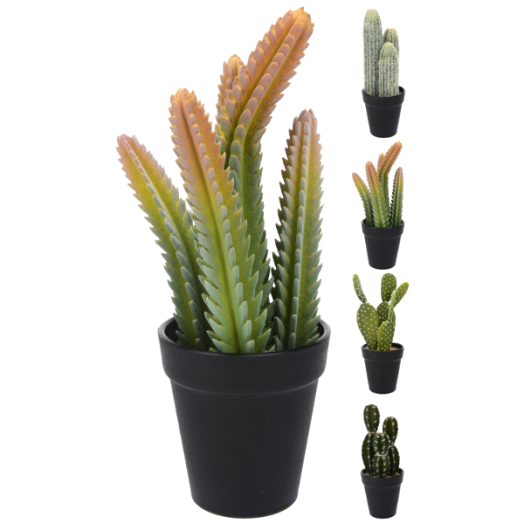 DEKOR MŰKAKTUSZ 27CM