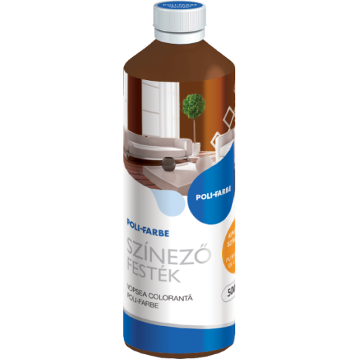 POLIFARBE SZÍNEZŐFESTÉK BARNA 0,5L