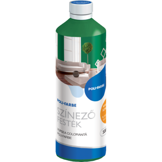 POLIFARBE SZÍNEZŐFESTÉK ZÖLD 0,5L