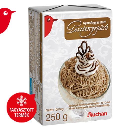 GYORSFAGYASZTOTT GESZTENYEPÜRÉ