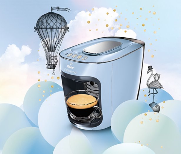 Cafissimo mini, misty blue