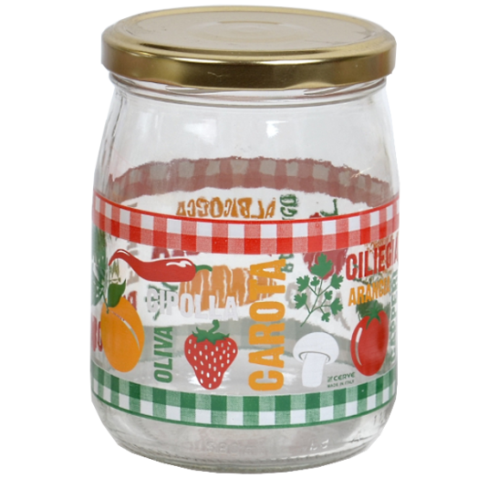 ITALIA BEFŐTTESÜVEG + TETŐ 0,5L-ES