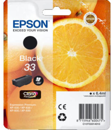 Epson T3331 patron fekete 6,4ml