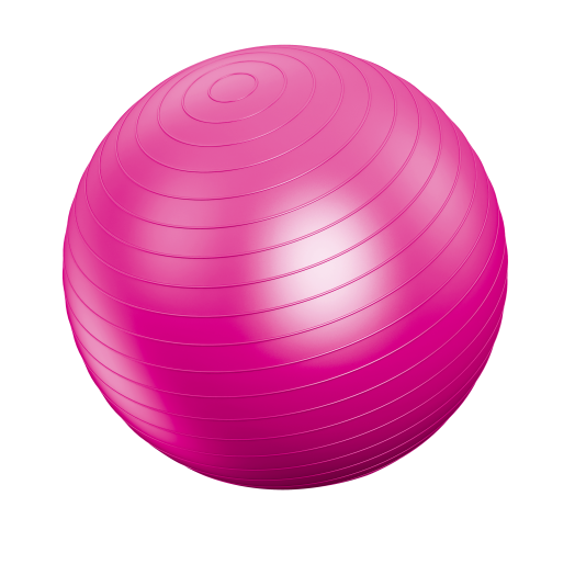 Vivamax gimnasztikai labda rózsaszín 55 cm