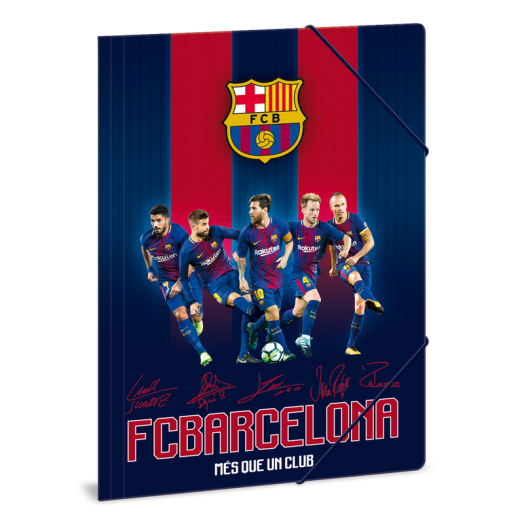Barcelona gumis dosszié A/4