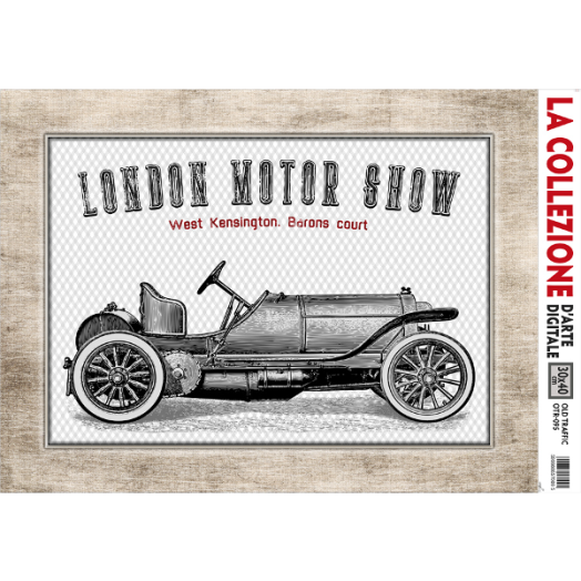 OLDSMOBIL FALIKÉP 30X40 CM RÉGI JÁRMŰVEK SOROZAT DIG. NYOMAT