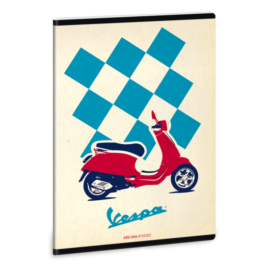 Vespa füzet vonalas A/5
