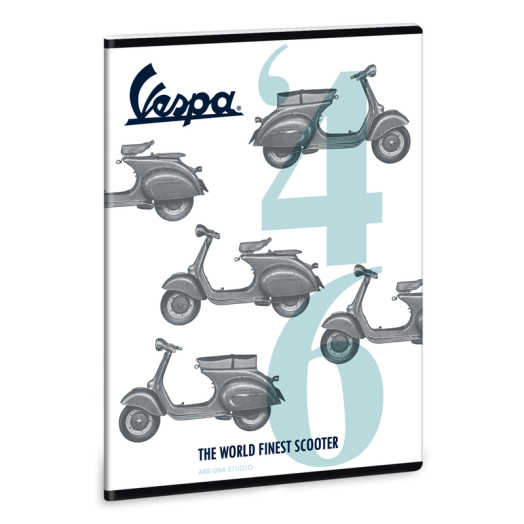 Vespa füzet vonalas A/5