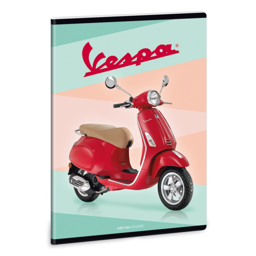 Vespa füzet négyzethálós A/5