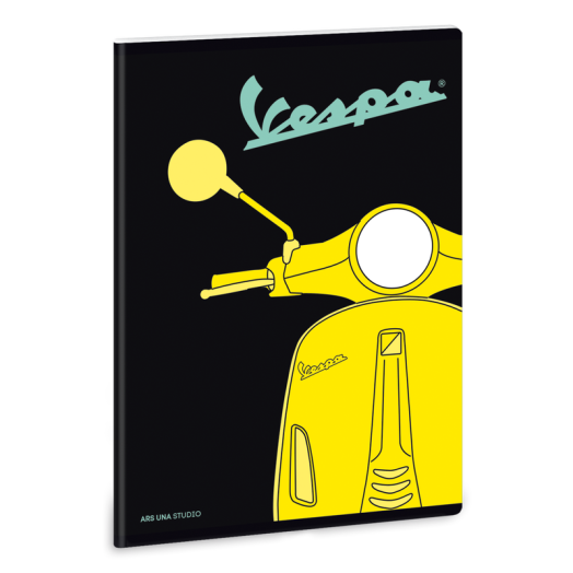 Vespa füzet négyzethálós A/5
