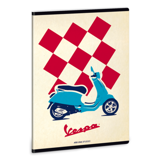 Vespa füzet sima A/5