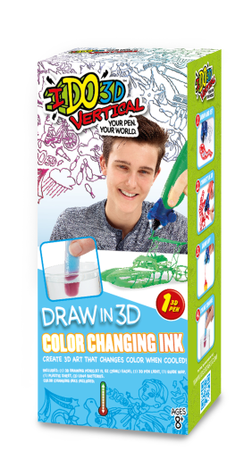I DO 3D Vertical Rajzoló szett 1színváltós tollal