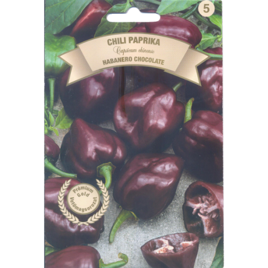 CHILI PAPRIKA HABANERO CHOCOLATE PRÉMIUM GOLD VETŐMAG