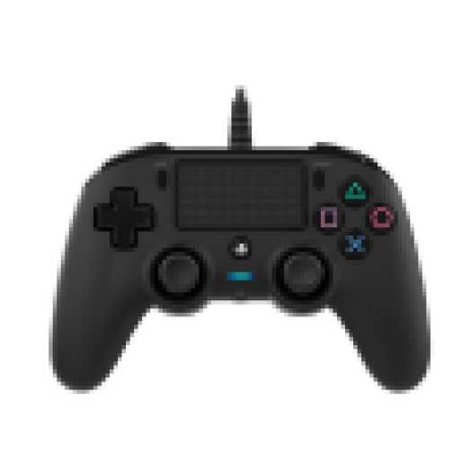 Nacon vezetékes kontroller, fekete (PlayStation 4)