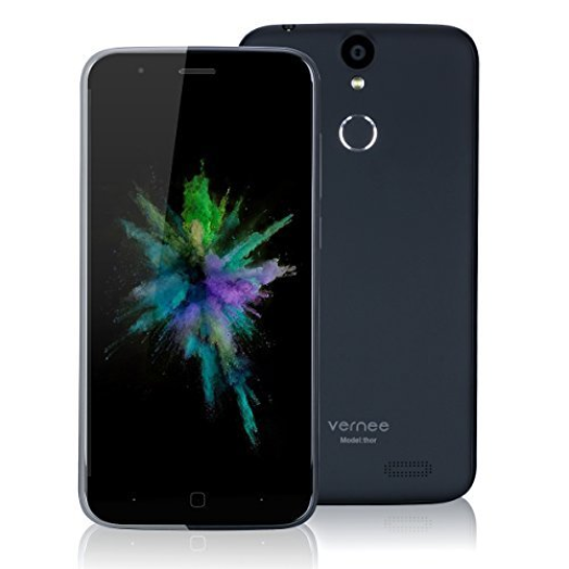 Vernee Thor okostelefon 5'' fekete