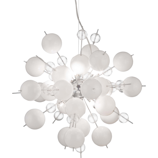 EXPLOSION FÜGGESZTÉK 1. 10XG9 MAX 20W 150X65CM KRÓM/FEHÉR