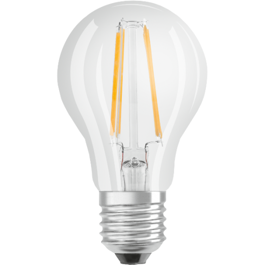 LED BASE FÉNYFORRÁS E27 7W 806LM 2700K KÖRTE FILAMENT 3DB/CSOMAG