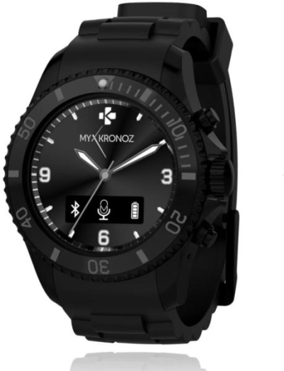 MYKRONOZ Zeclock okosóra fekete