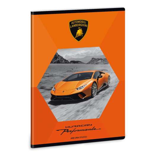 Lamborghini füzet sima A/5