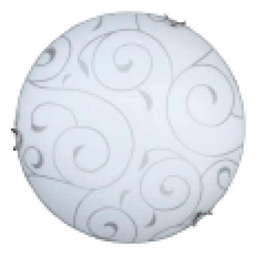 3852 HARMONY LUX Mennyezeti lámpa D30 E27 1X60W, króm/fehér