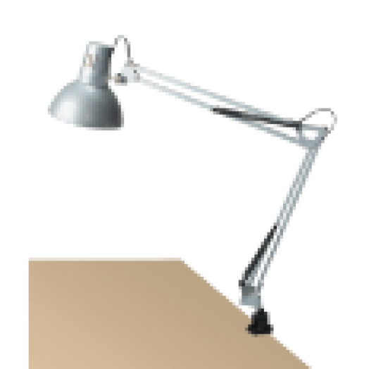 4216 ARNO Asztali lámpa E27 Max60W, ezüst