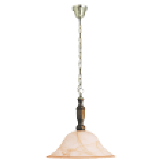 7099 RUSTIC 3 Függeszték D40, E27 Max 100W, bronz/dió