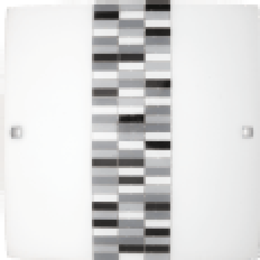 3932 DOMINO Mennyezeti lámpa 30X30CM E27 1X60W