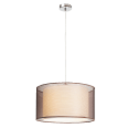 2632 ANASTASIA Függeszték E27 1X60W, króm/barna