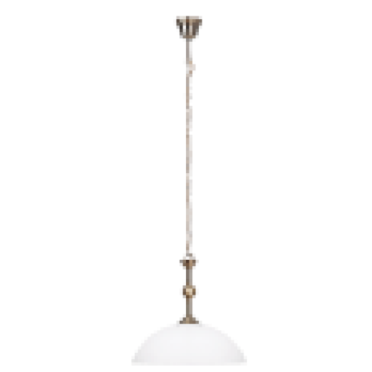 7138 AURELIA Függeszték E27 1X60W, bronz/fehér