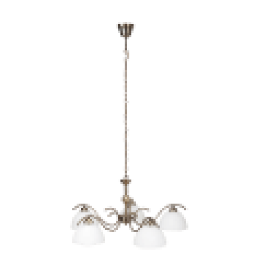 7140 AURELIA Függeszték E14 5X40W, bronz/fehér