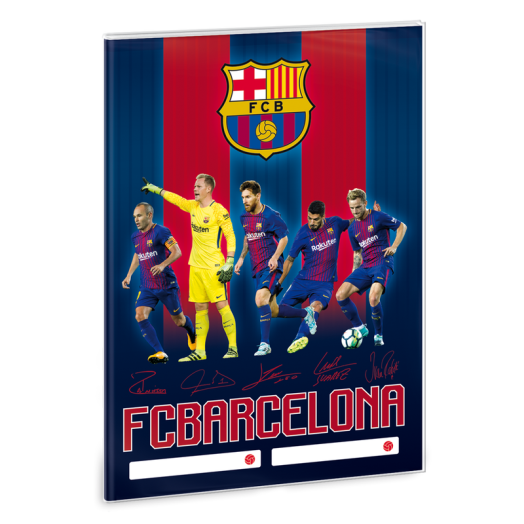 Barcelona füzetborító A/5