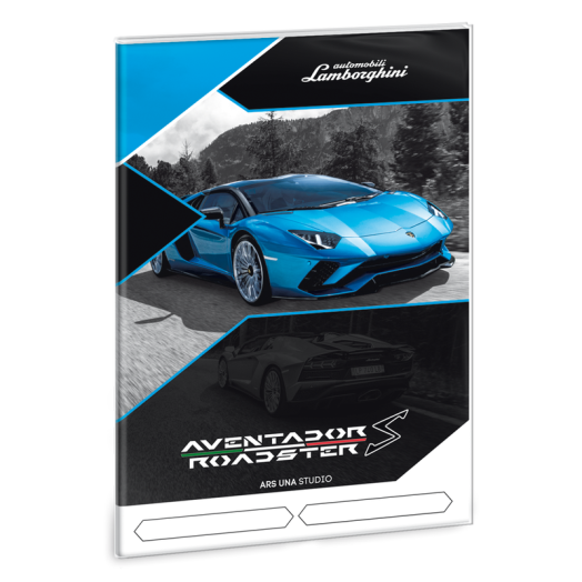 Lamborghini füzetborító A/5