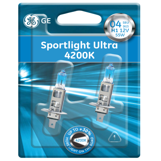 FÉNYSZÓRÓ H1 12V/55W GE SPORTLIGHT ULTRA