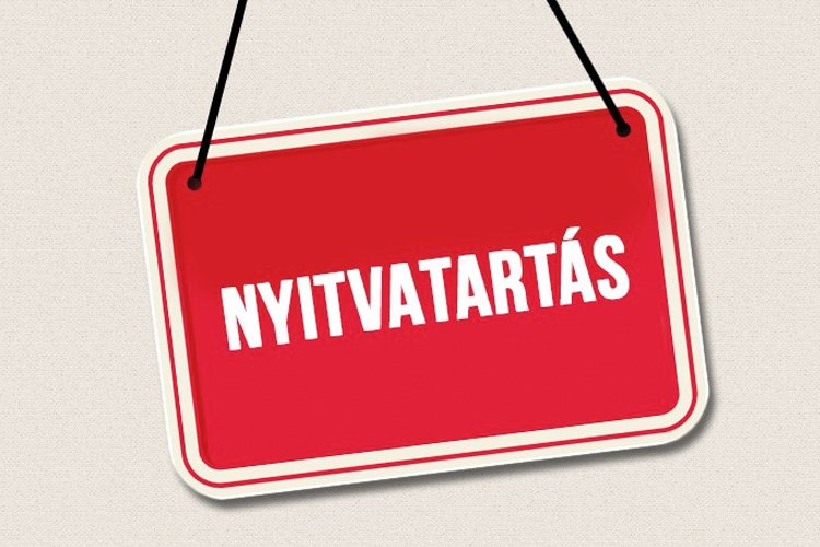 Nyitvatartás a hosszú hétvégén