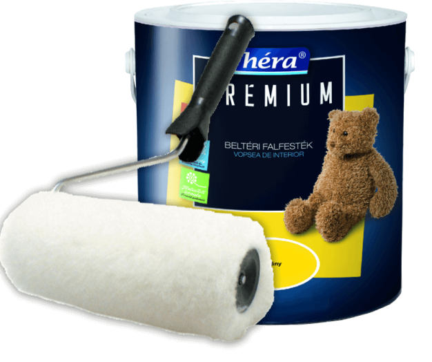 HÉRA PRÉMIUM MATT FEKETE PÁRD. 2,5L BELTÉRI FALFESTÉK