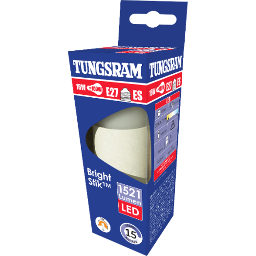 TUNGSRAM LED BRIGHTSTIK E27 15W 1521LM 3000K 15000H