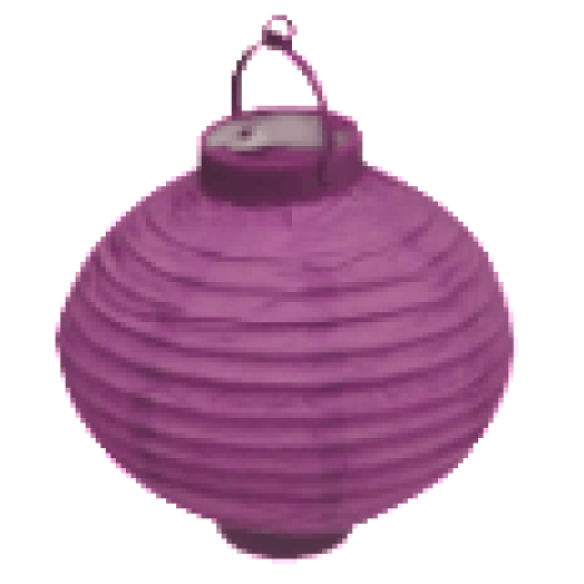11399 LED-es lampion, vegyes színek, elemes működés, 20 cm átmérő