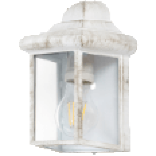 8753 NORVICH Kültéri falilámpa, fehér, E27 MAX.60W IP43