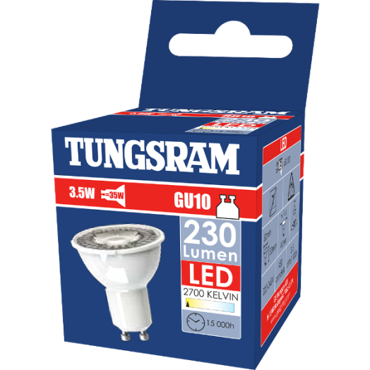 TU LED GU10 3,5W 240LM 15000H (35)