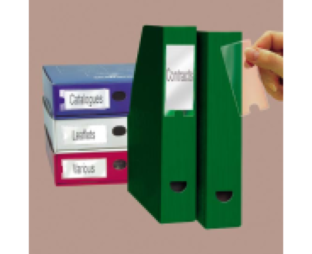 3L öntapadó címketartó zseb 25 x 102 mm 12 db/csomag
