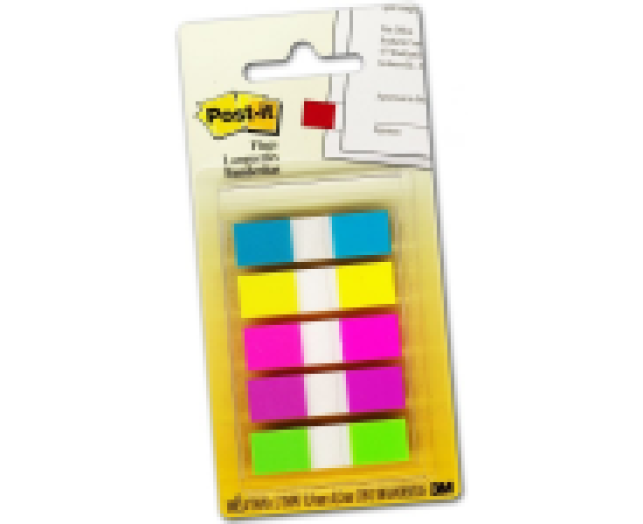 Post-it index 683-5CB 12x44mm 20címke 5db