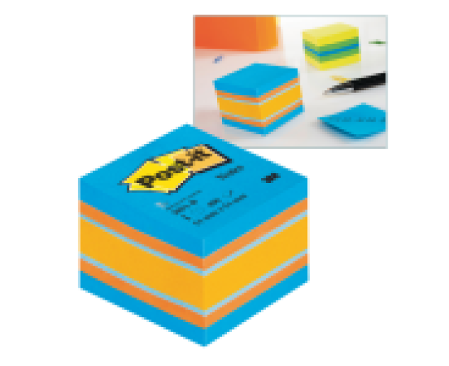Post-it mini öntapadó kockatömb 51x51 mm