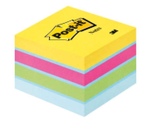 Post-it mini öntapadó kockatömb 51x51 mm