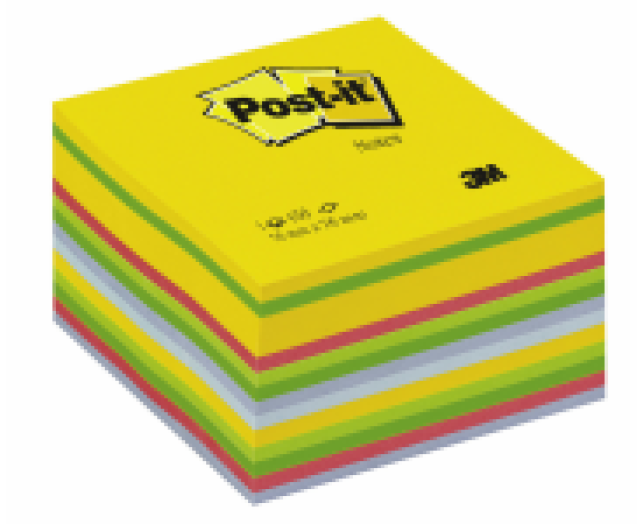 Post-it öntapadó kockatömb 76x76 mm 450lap