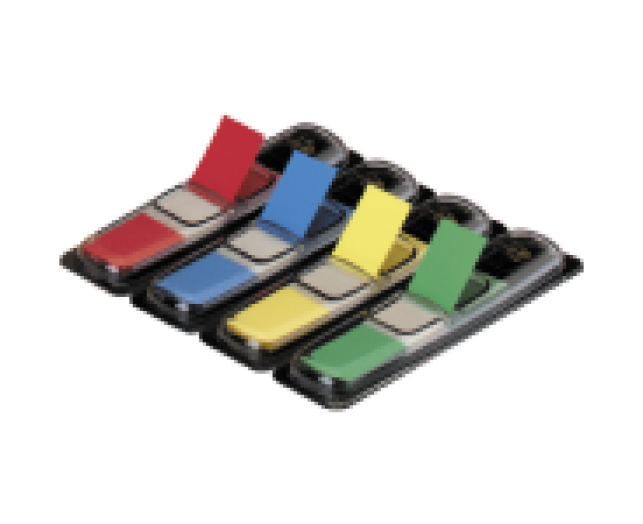 Post-it öntapadó jelölőcímke 11,9x43,2 mm vegyes 4x35 db