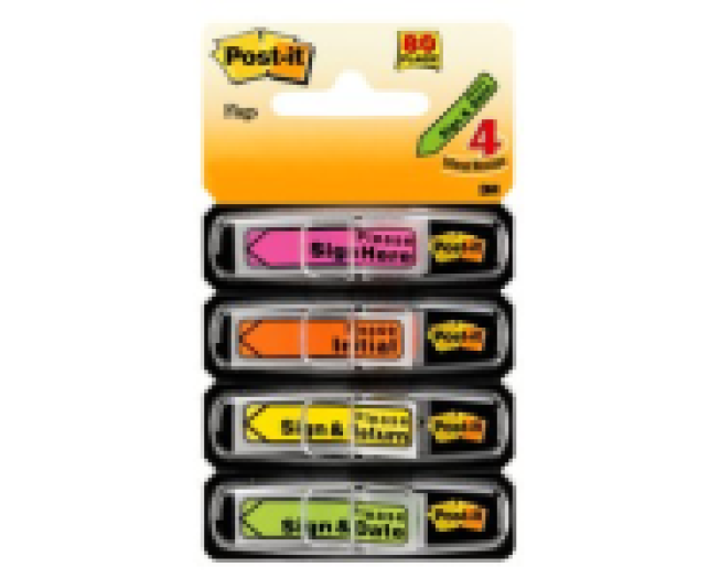 Post-it öntapadó jelölőnyíl 11,9x43,2 mm 4x24 db