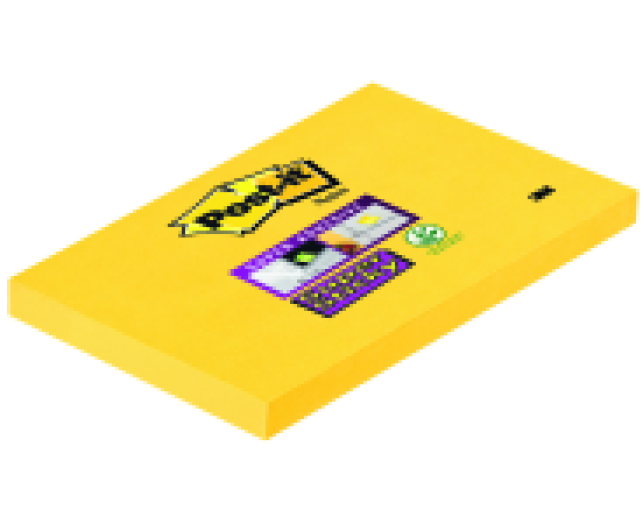 Post-it Super Sticky jegyzett 127x76 mm nárciszsárga