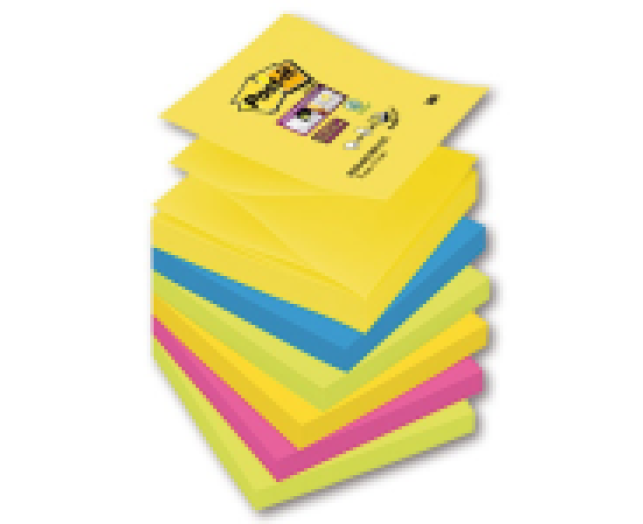 Post-it Super Sticky Z-tömb 76x76 mm 6 db/csomag