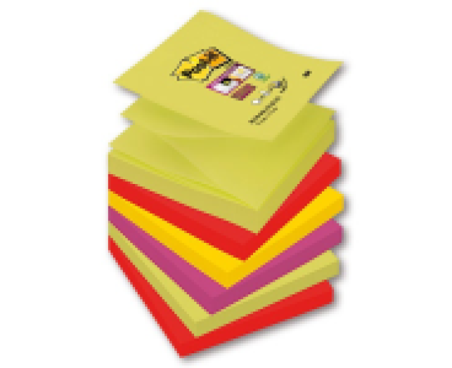 Post-it Super Sticky Z-tömb 76x76 mm 6 db/csomag